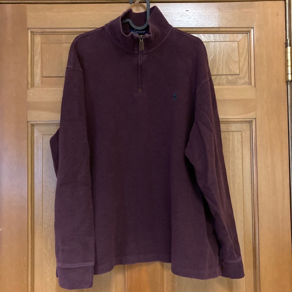 Polo Ralph Lauren Quarter-Zip Pullover, XL